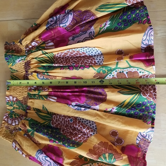 Anthropologie Let Me Be Printed Mini Skirt - Picture 11 of 12